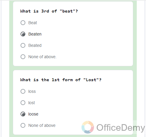 How to make quiz in Google Forms 21
