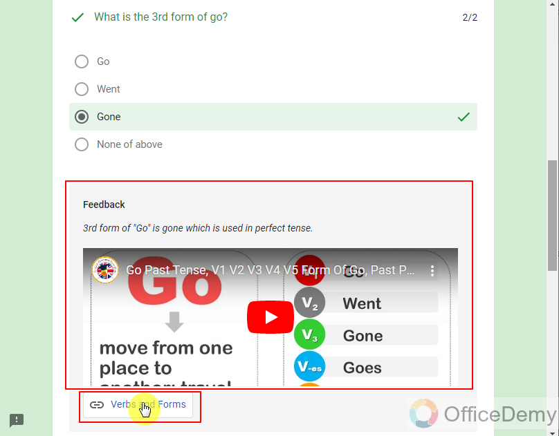 How to make quiz in Google Forms 29