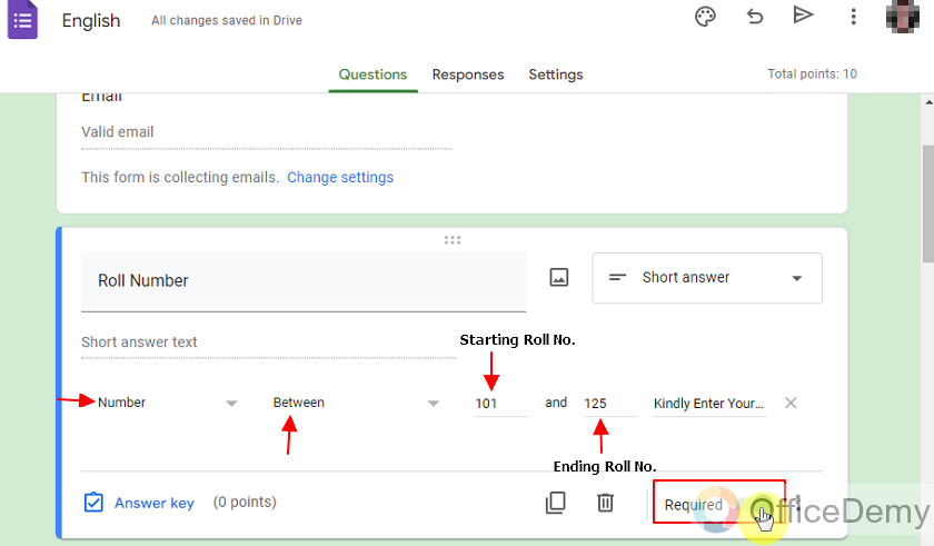 How to make quiz in Google Forms 3