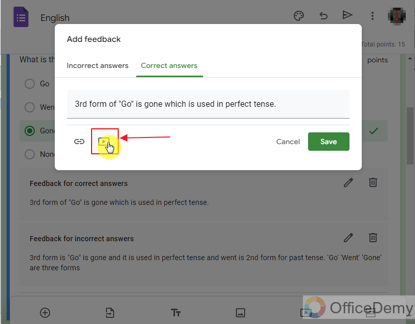 How to make quiz in Google Forms 8