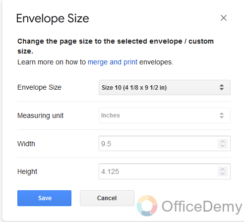 How to print envelope in google docs 10