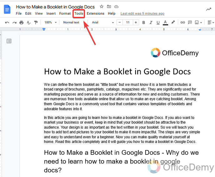 How to track changes in Google Docs 13