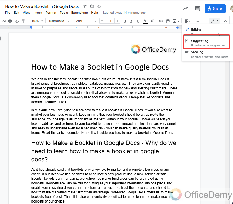 How to track changes in Google Docs 26