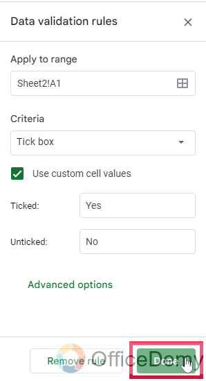 How to Add Checkbox in Google Sheets 15