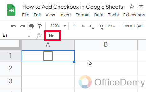 How to Add Checkbox in Google Sheets 16