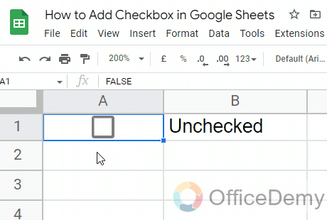 How to Add Checkbox in Google Sheets 22