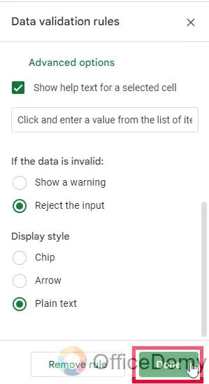 How to Change a Drop down List in Google Sheets 17