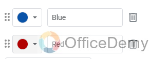 How to Change a Drop down List in Google Sheets 7