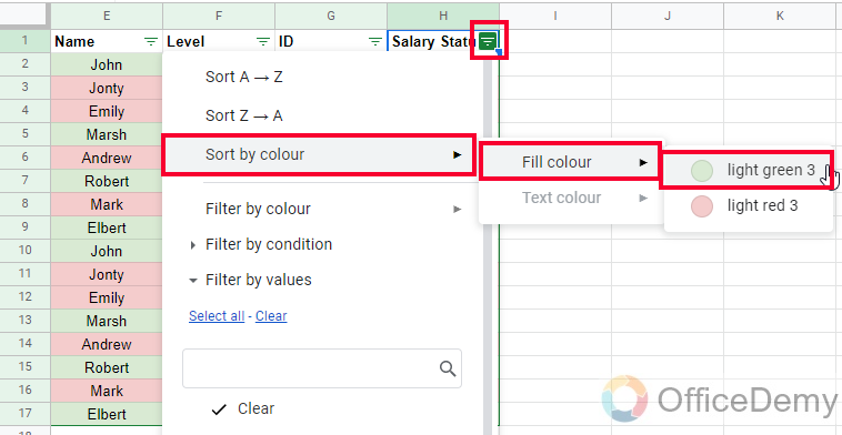 How to Count Colored Cells in Google Sheets 18