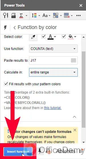 How to Count Colored Cells in Google Sheets 34
