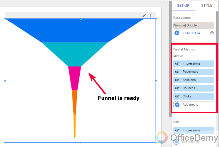 How to Create a Funnel in Google Data Studio 13