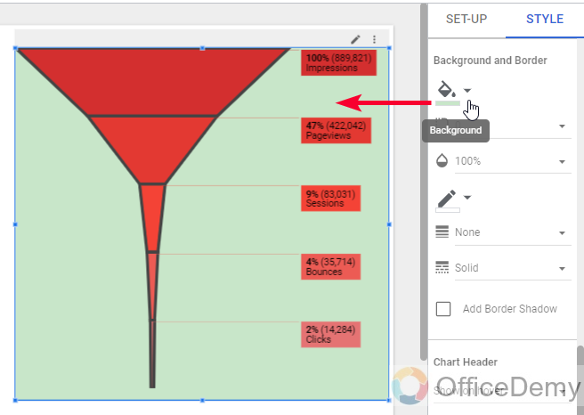 How to Create a Funnel in Google Data Studio 28