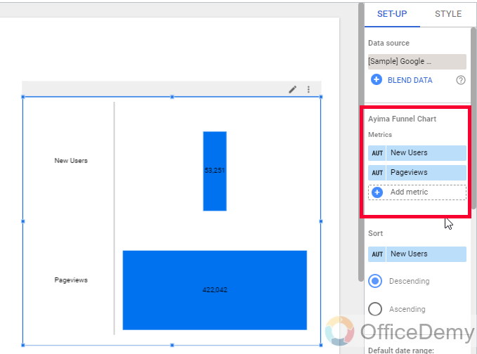 How to Create a Funnel in Google Data Studio 9