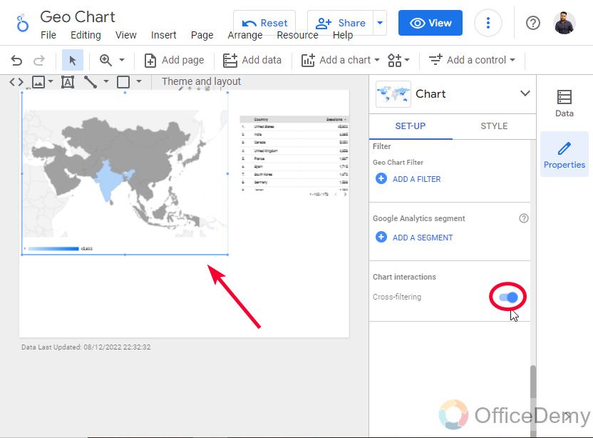 How to Create a Geo Chart in Google Data Studio 14