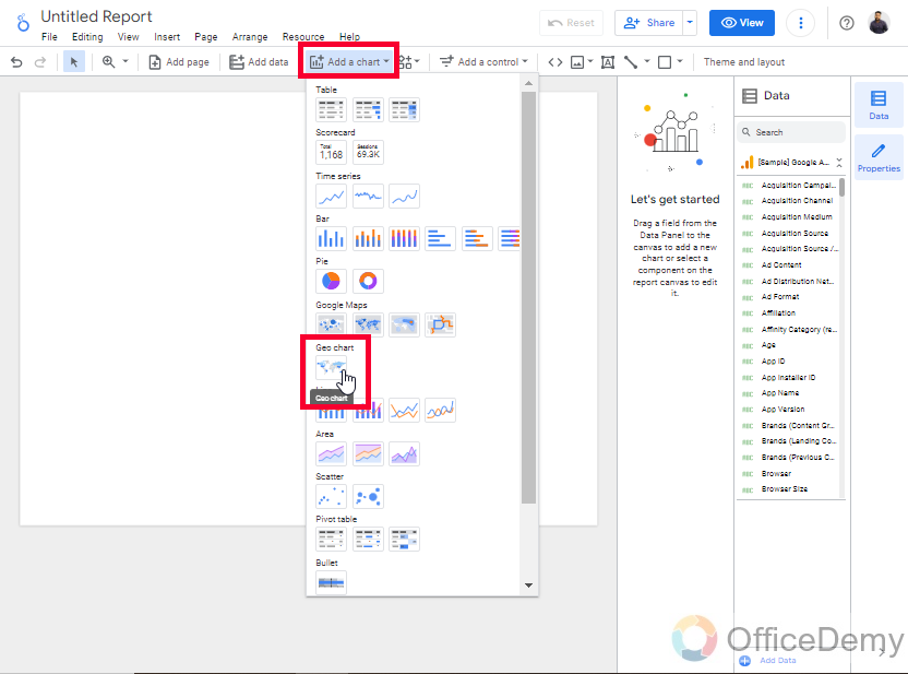 How to Create a Geo Chart in Google Data Studio 2