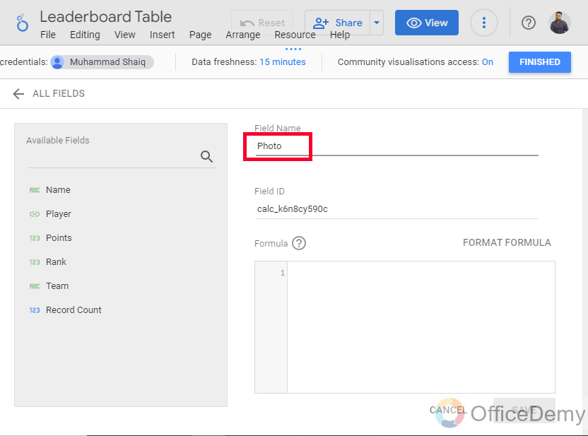 How to Create a Leaderboard in Google Data Studio 16