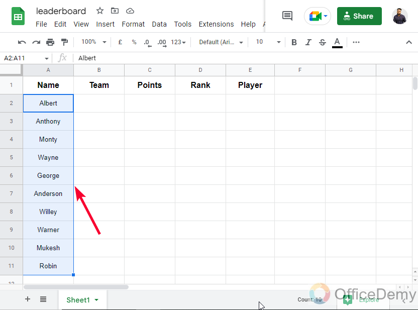 How to Create a Leaderboard in Google Data Studio 3