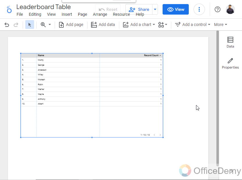 How to Create a Leaderboard in Google Data Studio 22