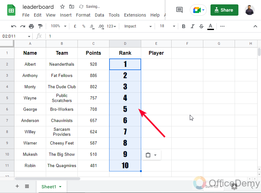How to Create a Leaderboard in Google Data Studio 6