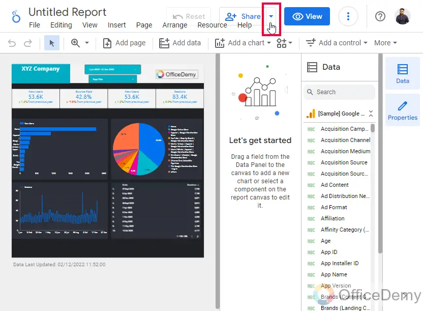 How to Export Google Data Studio Reports 1