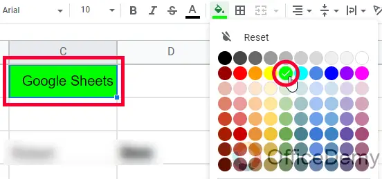 How to Format Cells in Google Sheets 24