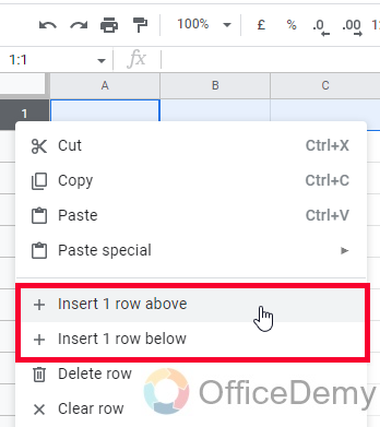 How to Insert Multiple Rows in Google Sheets 2