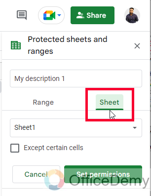 How to Lock Cells in Google Sheets 18