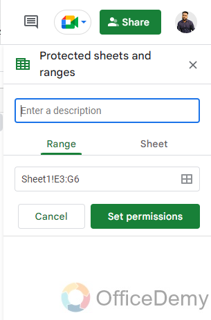 How to Lock Cells in Google Sheets 3