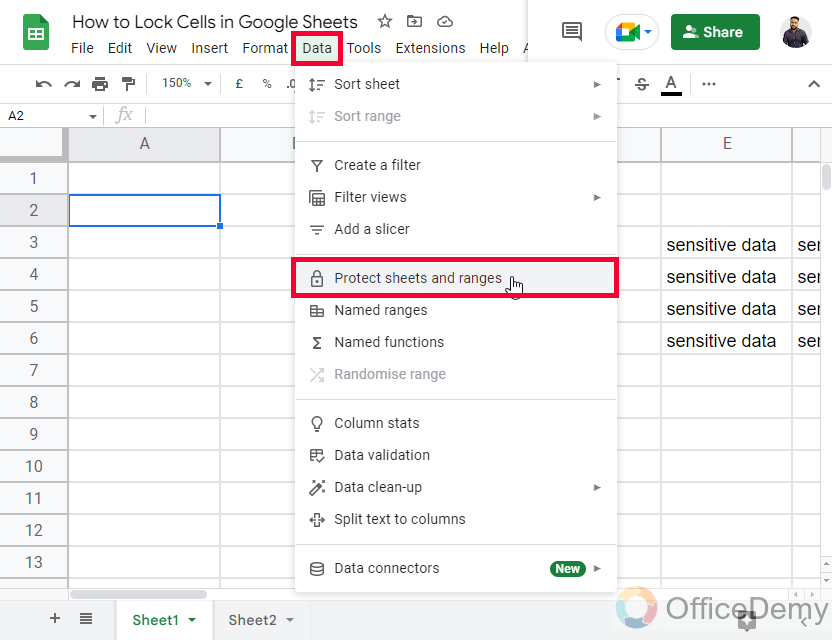 How to Lock Cells in Google Sheets 27