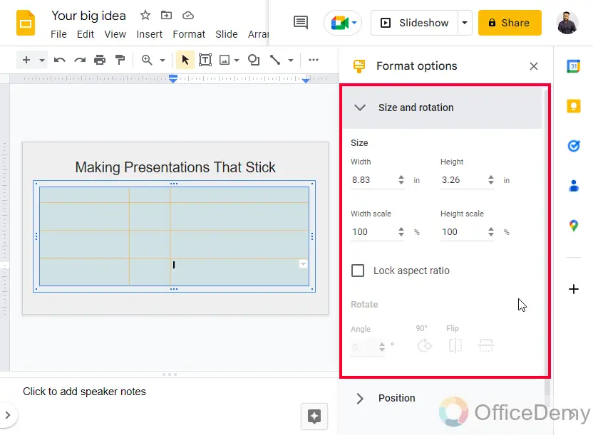 How to Make a Table in Google Slides 14
