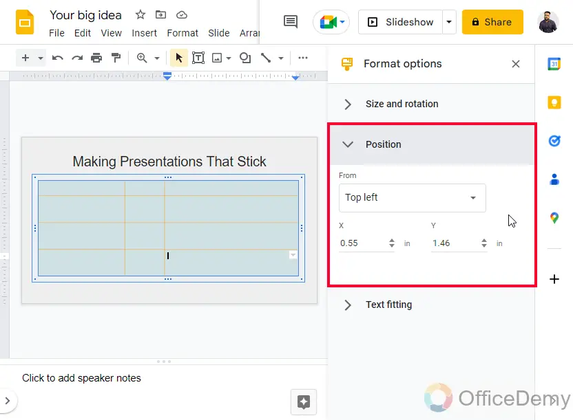 How to Make a Table in Google Slides 15