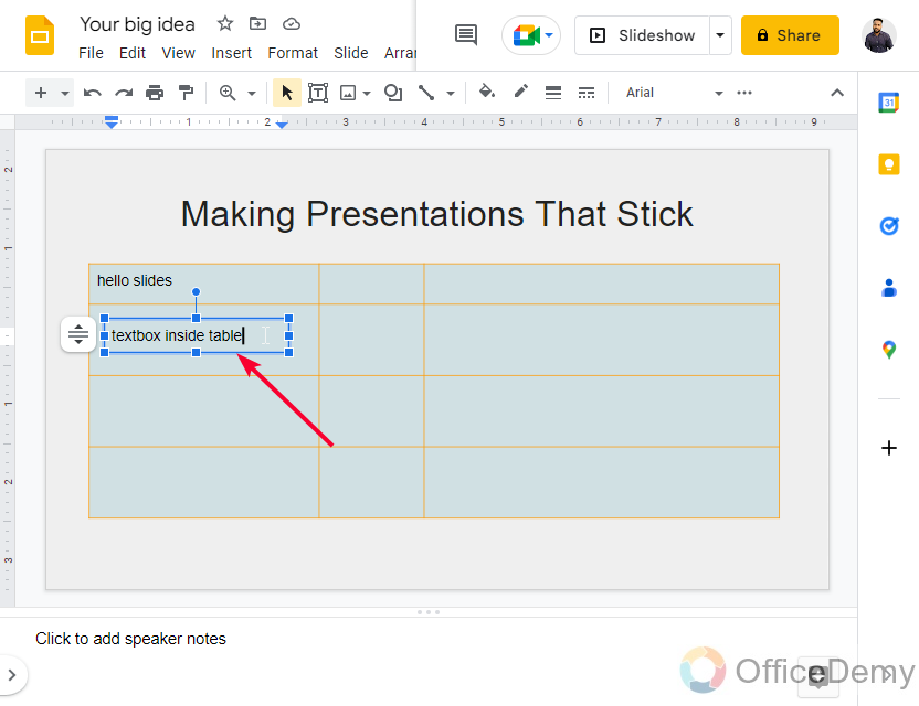 How to Make a Table in Google Slides 19