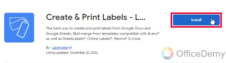 How to Print Labels from Google Sheets 4