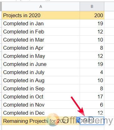 How to Subtract in Google Sheets 21