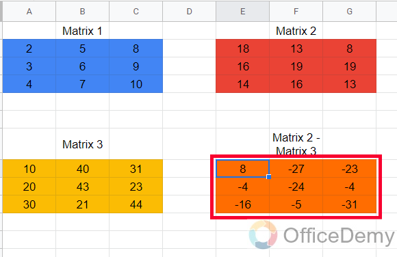 How to Subtract in Google Sheets 29