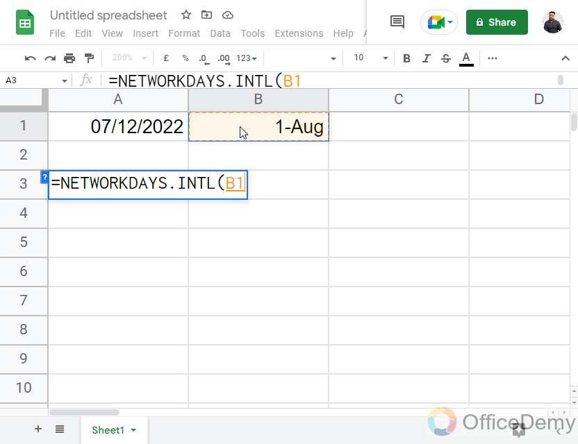 How to Use DAYS Function in Google Sheets 18
