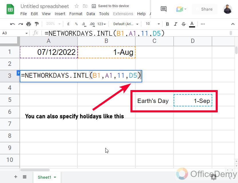 How to Use DAYS Function in Google Sheets 21