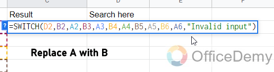 How to Use Switch Function in Google Sheets 10