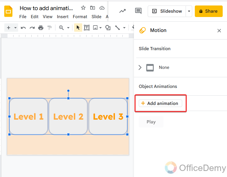 How to add animation to google slides 18