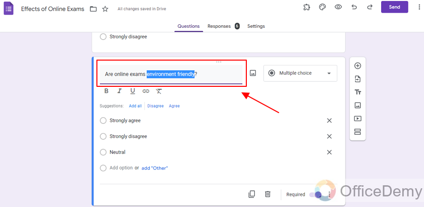How to bold text in google forms 14