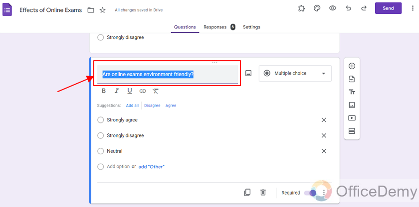 How to bold text in google forms 9