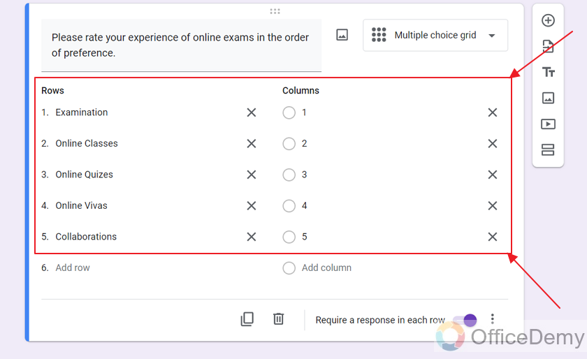 How to do ranking in google forms 8