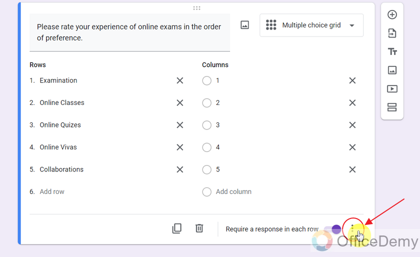 How to do ranking in google forms 9
