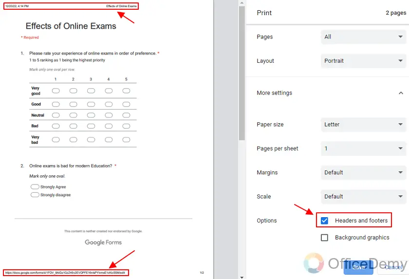 How to print a google form 15
