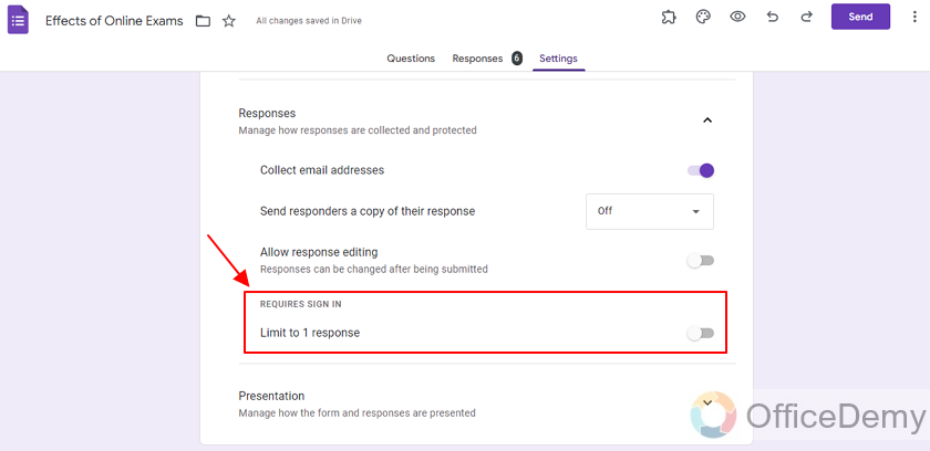 How to stop accepting responses on google forms 14