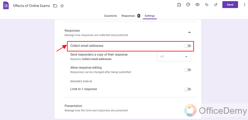 How to stop accepting responses on google forms 9