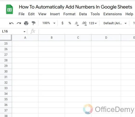 How To Automatically Add Numbers In Google Sheets 1