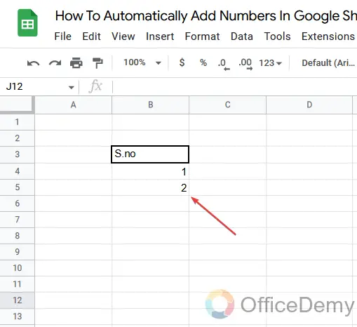 How To Automatically Add Numbers In Google Sheets 10