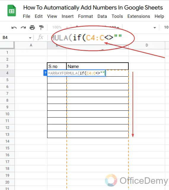 How To Automatically Add Numbers In Google Sheets 15