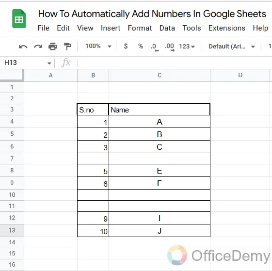 How To Automatically Add Numbers In Google Sheets 21